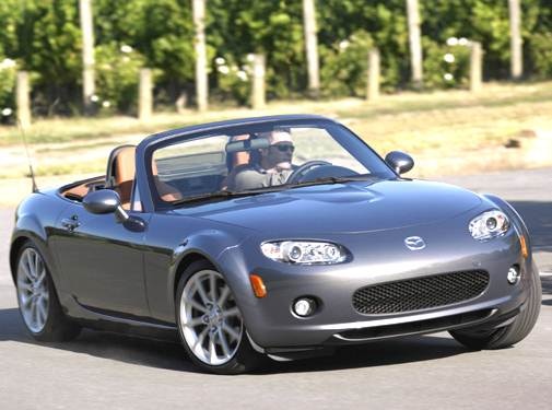 2006 NC Miata in grey on the track